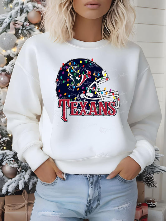 Texans Christmas Lights Shirt